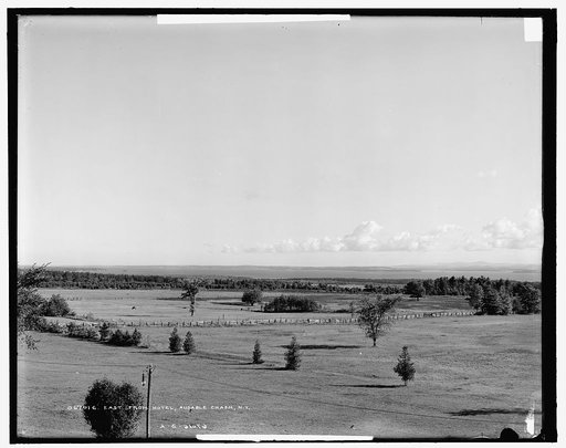 East from hotel, Ausable Chasm, N.Y.
