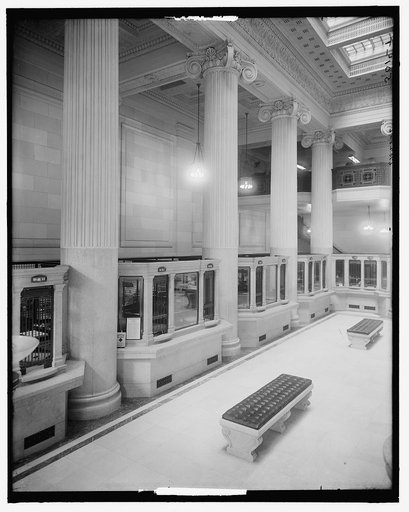 Dime Savings Bank, main floor, Detroit, Mich.
