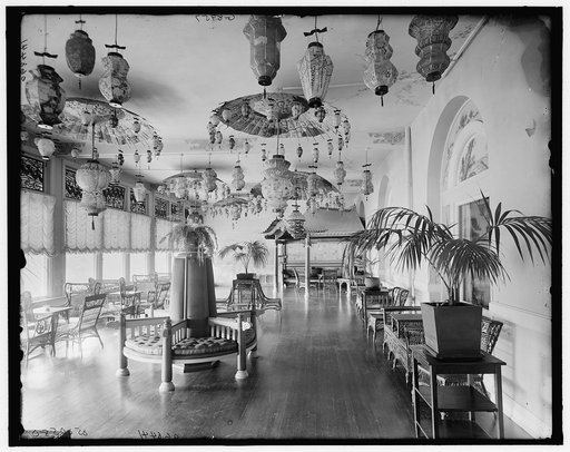 Japanese sun parlor, the Homestead, Hot Springs, Va.