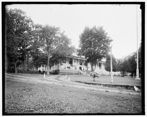 East front, Marion Hotel, on Lake George, N.Y.