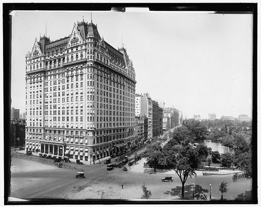 The Plaza Hotel and Central Park, New York, N.Y.