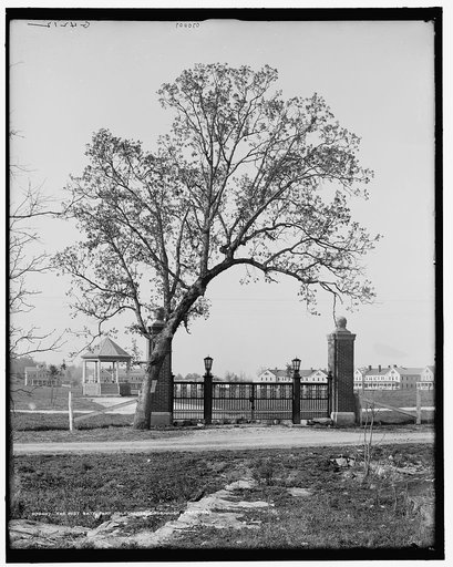 The Post gate, Fort Oglethorpe, Chicamauga [i.e. Chickamauga-Chattanooga National Military] Park, Ga.