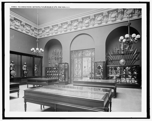 The Armor room, Metropolitan Museum of Art, New York