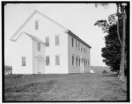 Oldest church in Vermont, Rockingham, Vt., 1787