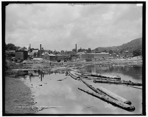 Connecticut River below Bellows Falls, Vt.