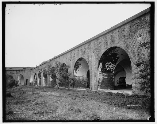 Casements, Fort Pulaski, Savannah, Ga.