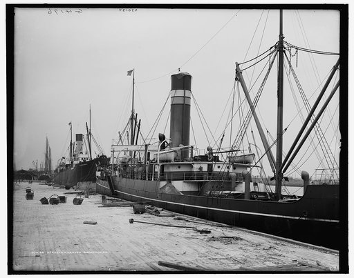 Gordon's wharves, Savannah, Ga.