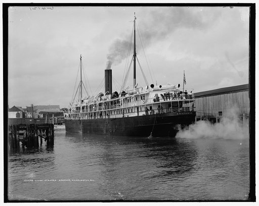 Clyde steamer Araphoe [sic], Charleston, S.C.