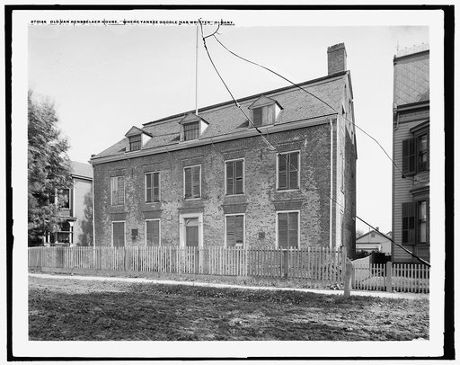 Old Van Rensselaer House, where Yankee Doodle was written, [located in Rensselaer, near] Albany, N.Y.