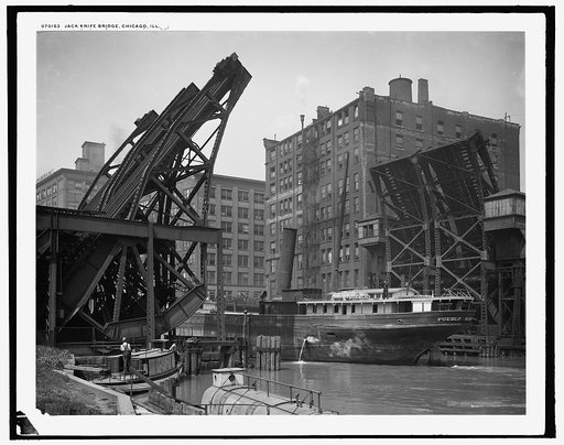 Jackknife Bridge, Chicago, Ill.