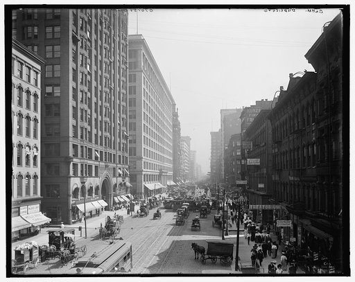 State Street, south from Lake Street, Chicago, Ill.