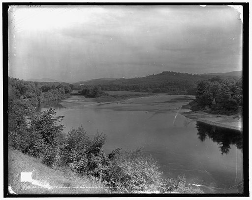 Confluence of Pemigwasset [sic] and Baker rivers, Plymouth, N.H.