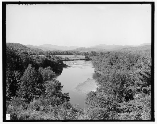 Pemigewasset Valley and Franconia Mountains from West Campton, West Campton, N.H.