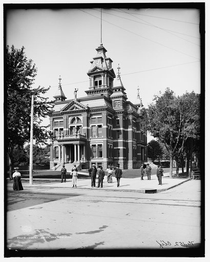 Court house, Saginaw, Mich.