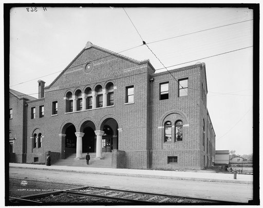 Elevated railway terminal, Philadelphia, Pa.