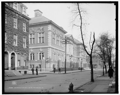 Department of Law, U. of Pa., Philadelphia, Pa.