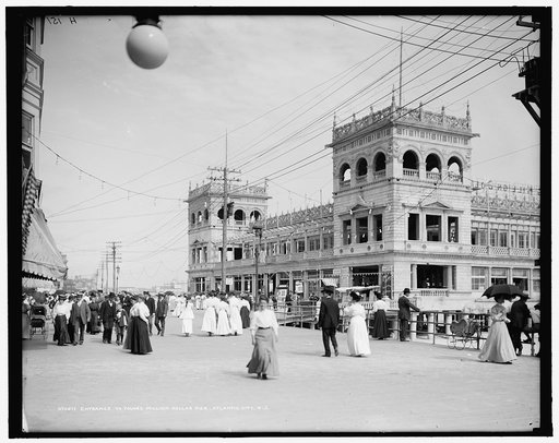 Entrance to Young's Million Dollar Pier, Atlantic City, N.J.