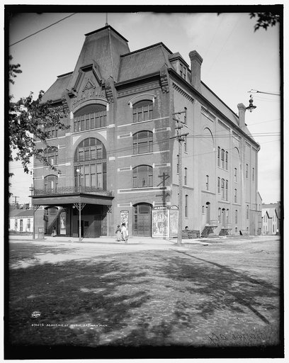 Academy of music, Saginaw, Mich.