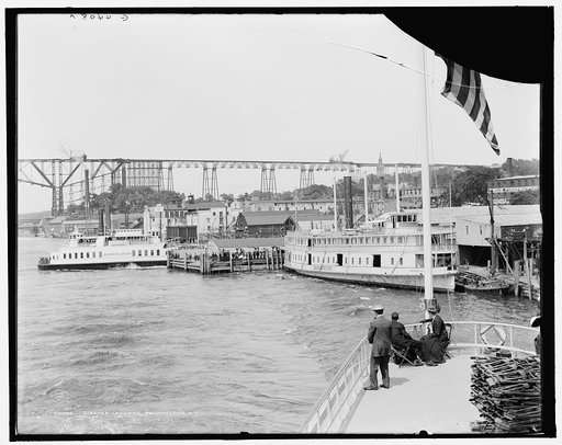 Steamer landings, Poughkeepsie, N.Y.