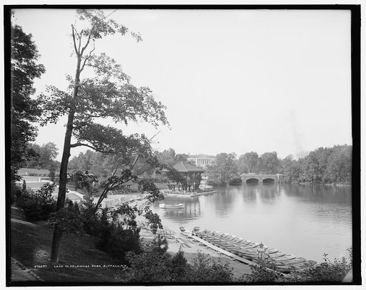 Lake in Delaware Park, Buffalo, N.Y.