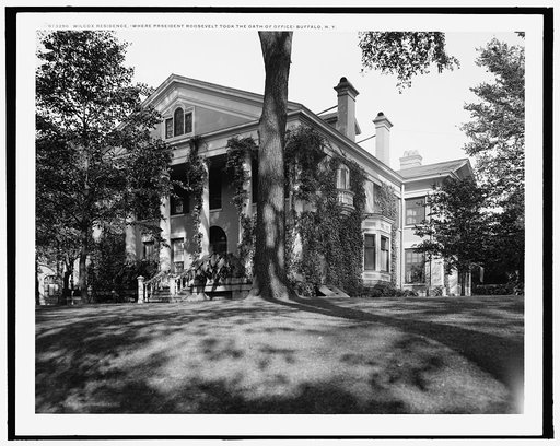 Wilcox residence, where President Roosevelt took the oath of office, Buffalo, N.Y.