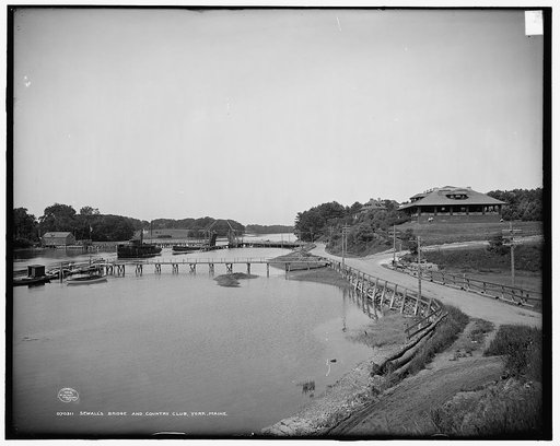 Sewall's bridge and [York] Country Club, York, Maine