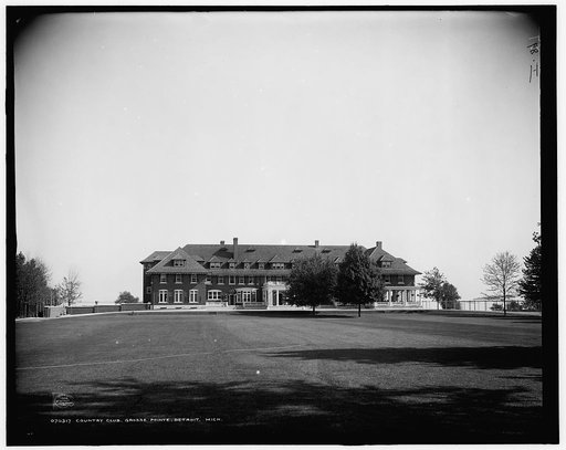 Country club, Grosse Pointe, Detroit, Mich.