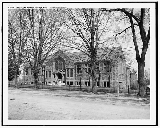 Library, Mt. [Mount] Holyoke College, Mass.