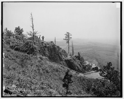 Ragged cliffs of Mt. Tom, Holyoke, Mass.