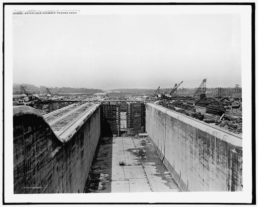 Gatun Lock chamber, Panama Canal