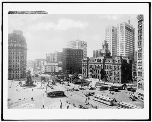 The Campus Martius, Detroit, Mich.