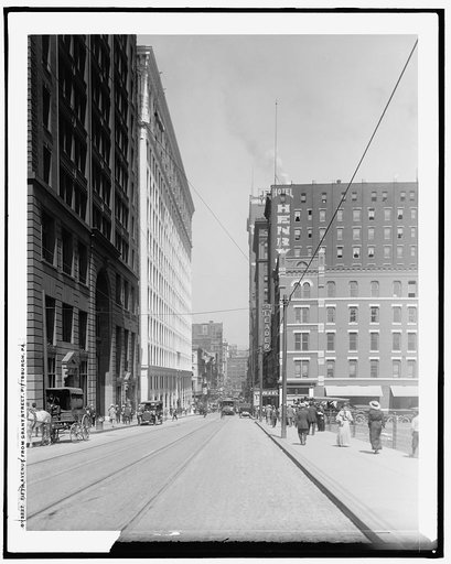 Fifth Avenue from Grant Street, Pittsburgh, Pa.