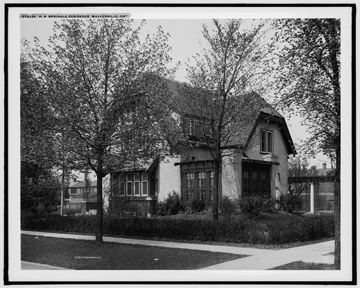 H.A. Springle residence, Walkerville, Ont.