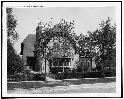 H.A. Springle residence, Walkerville, Ont.