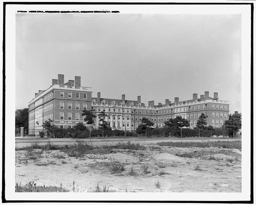Gore Hall, freshman dormitories, Harvard University, Mass.