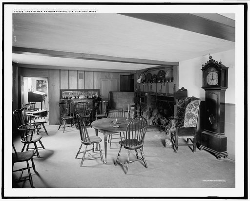 The Kitchen, Antiquarian Society, Concord, Mass.