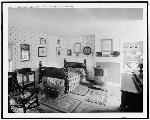 The Buttrick Memorial Room, Antiquarian Society, Concord, Mass.