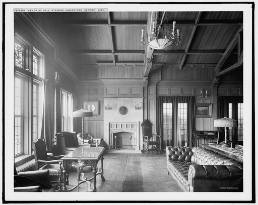 Memorial Hall, [Frederick] Stearns laboratory, Detroit, Mich.