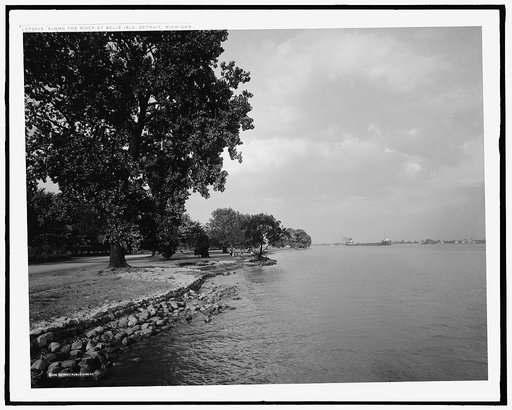 Along the river at Belle Isle [Park], Detroit, Michigan