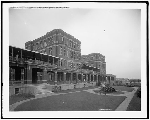 Cincinnati General Hospital, wards B and C, Cincinnati, O[hio