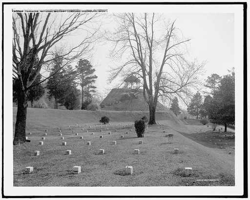 Terraces, National Military Cemetery, Vicksburg, Miss.