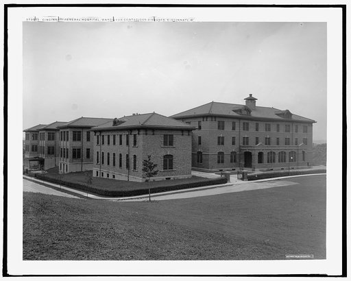 Cincinnati General Hospital, wards for contagious diseases, Cincinnati, O[hio