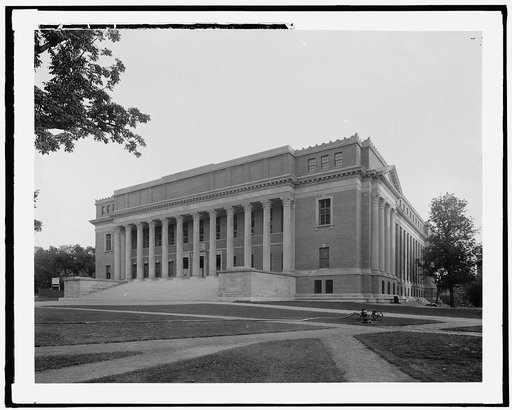 Harry E. Widener Library, Harvard University, Cambridge, Mass.