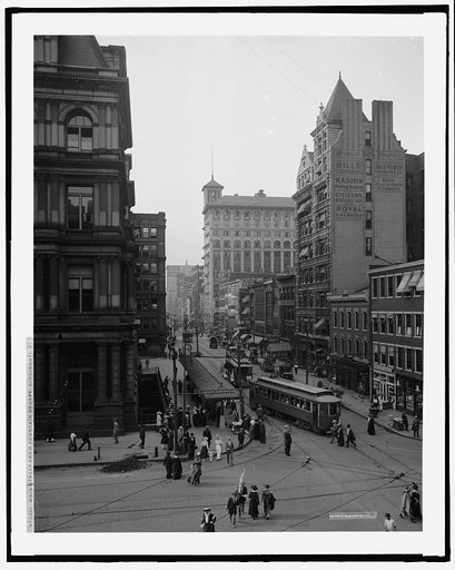 Main Street from Fountain Square, Cincinnati, O[hio