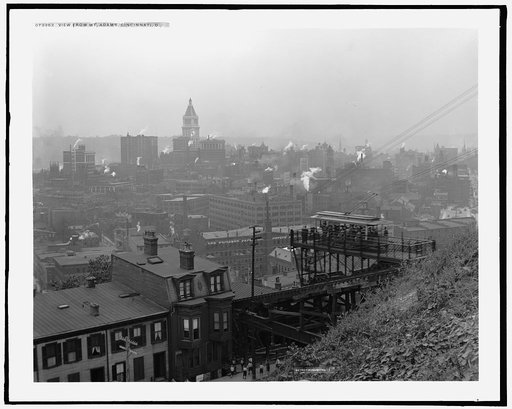 View from Mt. Adams, Cincinnati, O[hio