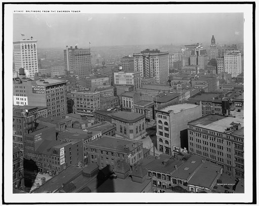 Baltimore from the Emerson Tower