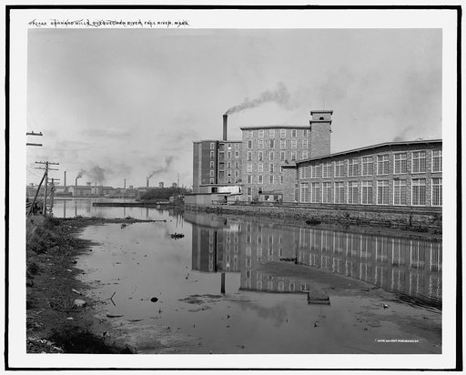 Barnard Mills, Quequechan River, Fall River, Mass.