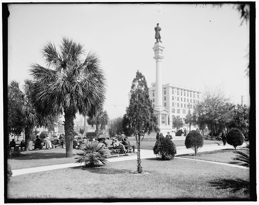 Hemming Park and the Y.M.C.A., Jacksonville, Fla.
