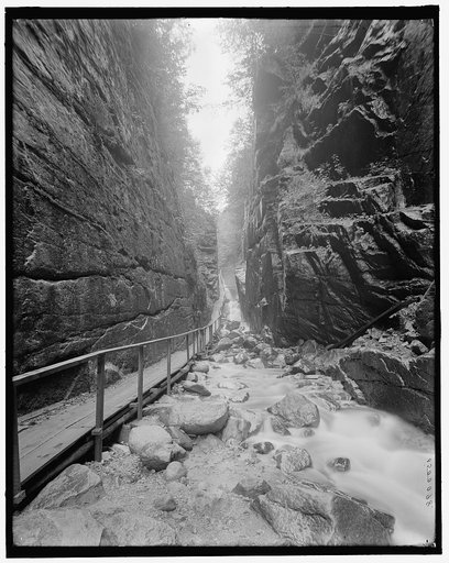 The Flume, Franconia Notch, White Mts., N.H.