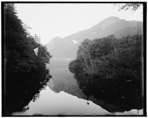 Eagle Cliff from Profile Lake, White Mts., N.H.